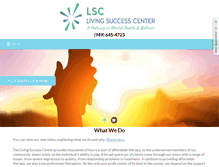 Tablet Screenshot of livingsuccesscenter.org